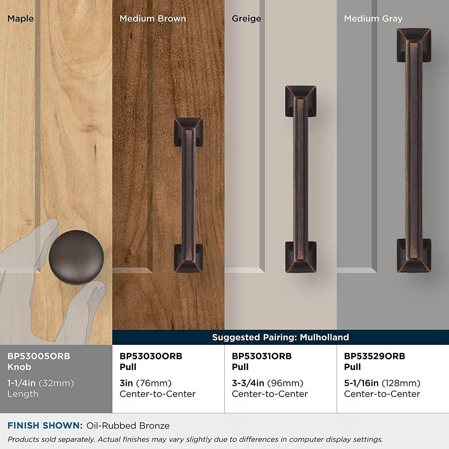 , Oil Rubbed Bronze | 1-1/4 Inch (32 Mm) Diameter | Edona | 1 Pack | Drawer Knob | Cabinet Hardware
